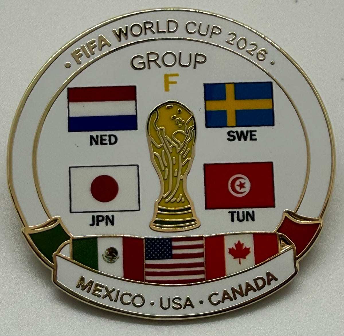 2026 World Cup Group Collection | Complete 12-Pin Hard Enamel Set