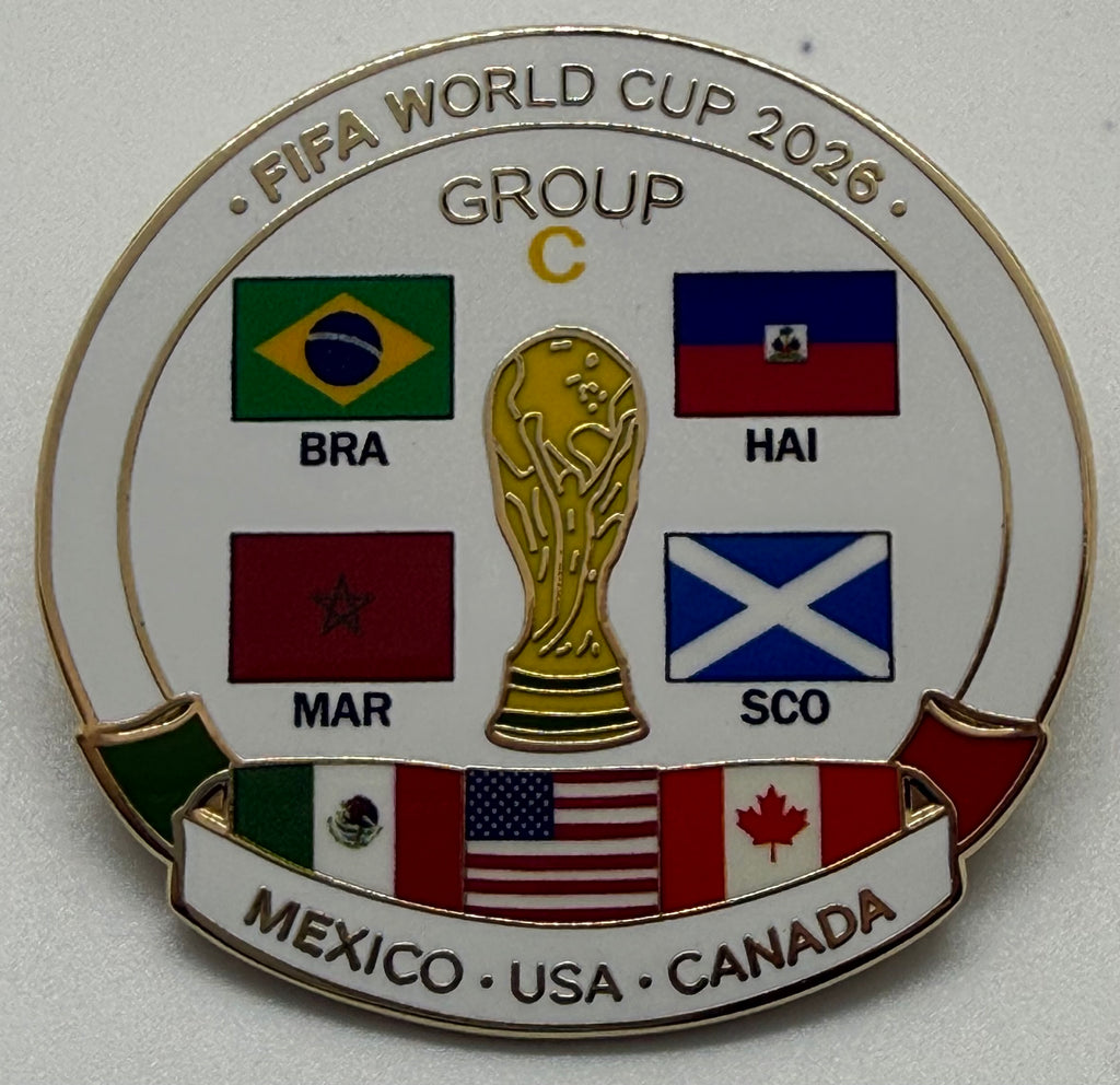 2026 World Cup Group Collection | Complete 12-Pin Hard Enamel Set