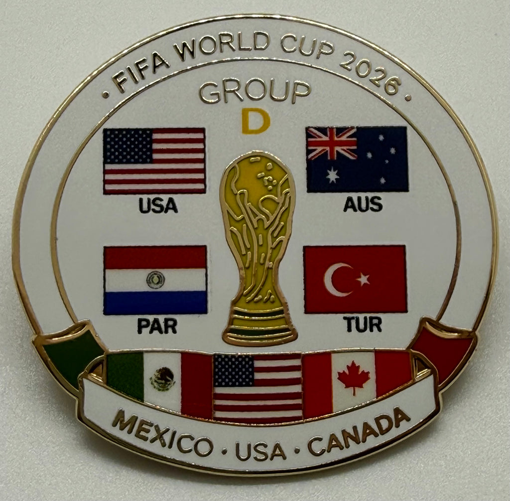 2026 World Cup Group Collection | Complete 12-Pin Hard Enamel Set
